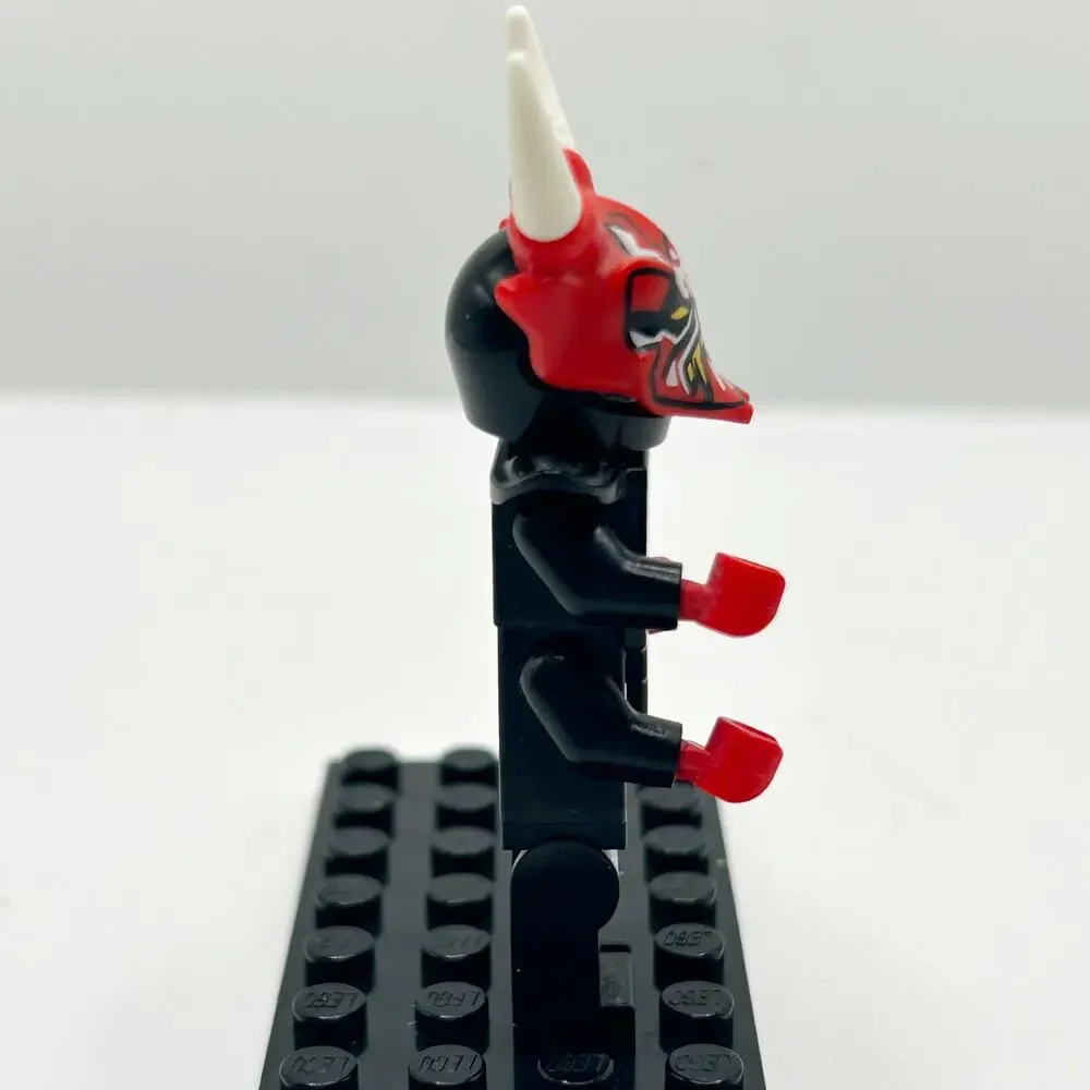 LEGO Ninjago Mr E with Oni Mask of Vengeance Authentic Minifigure EUC